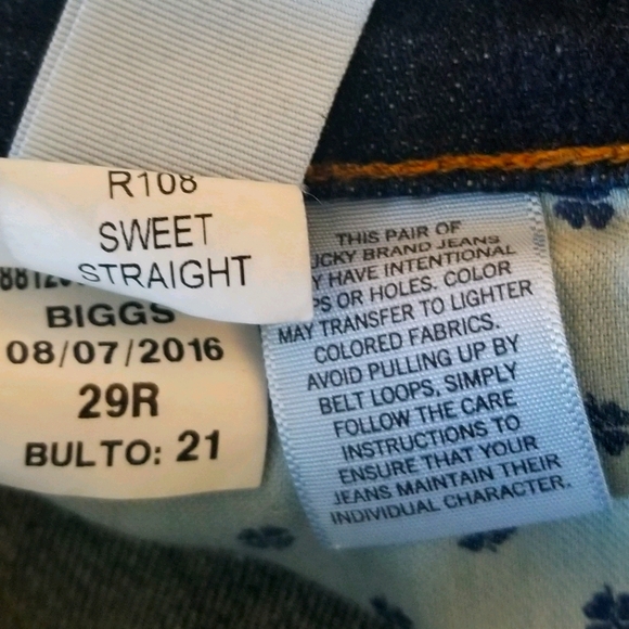 Lucky Brand Sweet Straight Jeans - Picture 5 of 5